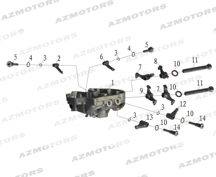 CULBUTEURS MASH PIECES D ORIGINE MASH FAMILY SIDE 400cc (2019 - 2020)