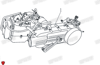 Moteur Complet AZMOTORS PIECES FERRY 50 4T EURO 5
