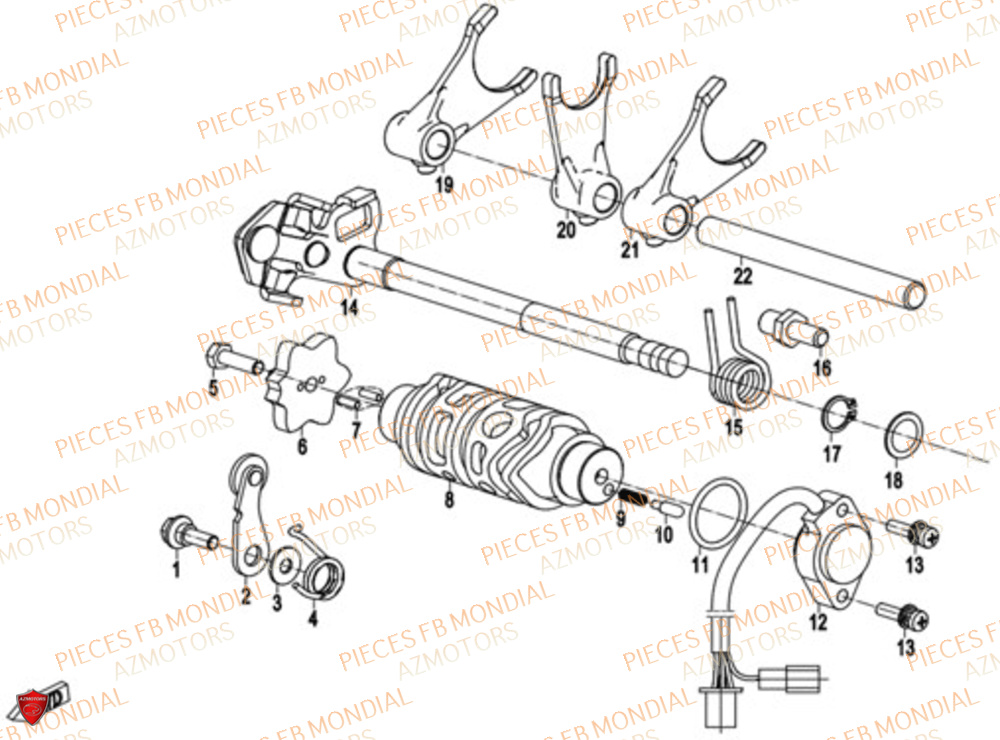 Selection FB MONDIAL Pieces FLEX 300 ABS M4