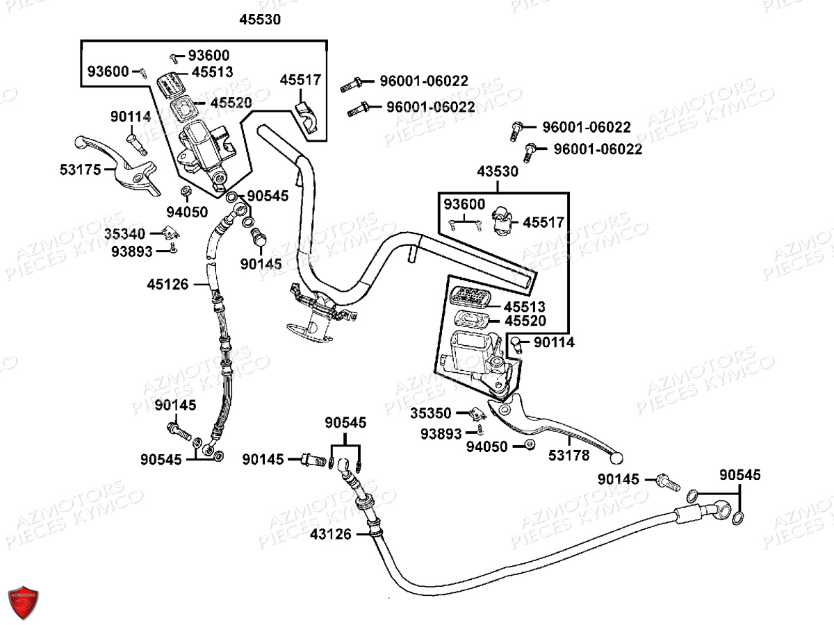 SYSTEME DE FREINS pour G-DINK125-III