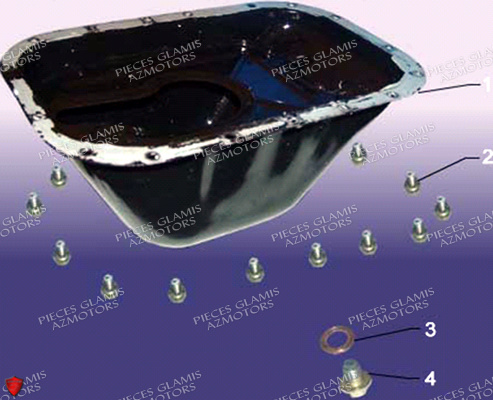Carter D Huile GLAMIS Pièces Buggy GLAMIS CRUISER G 850GT (2014)