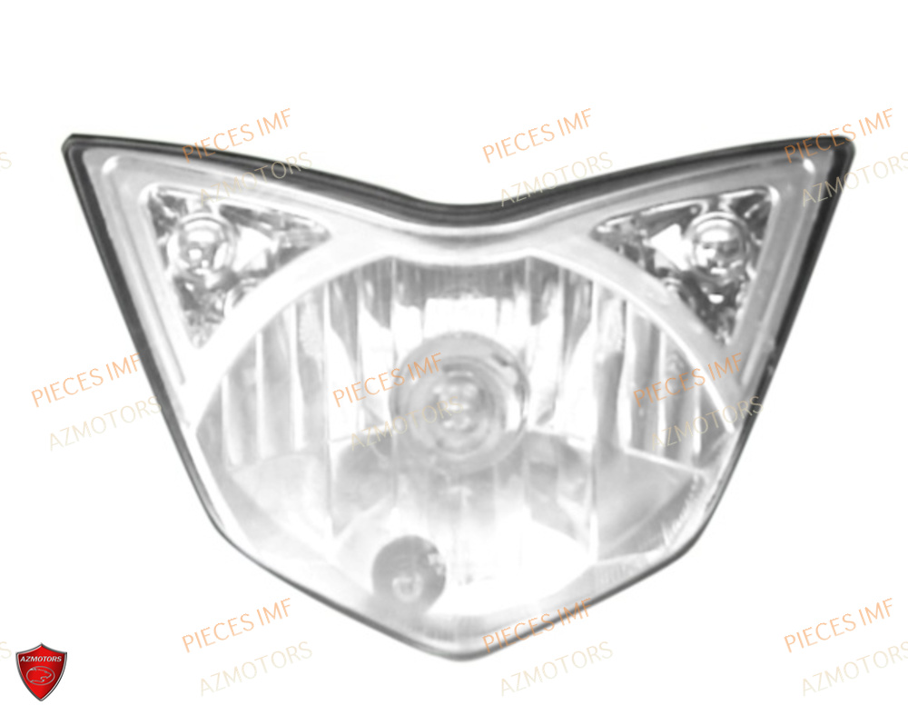 Optique Avant AZMOTORS PIECES GECKO EURO 4