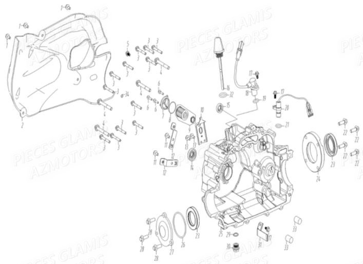 CARTER D HUILE GLAMIS GLAMIS G400