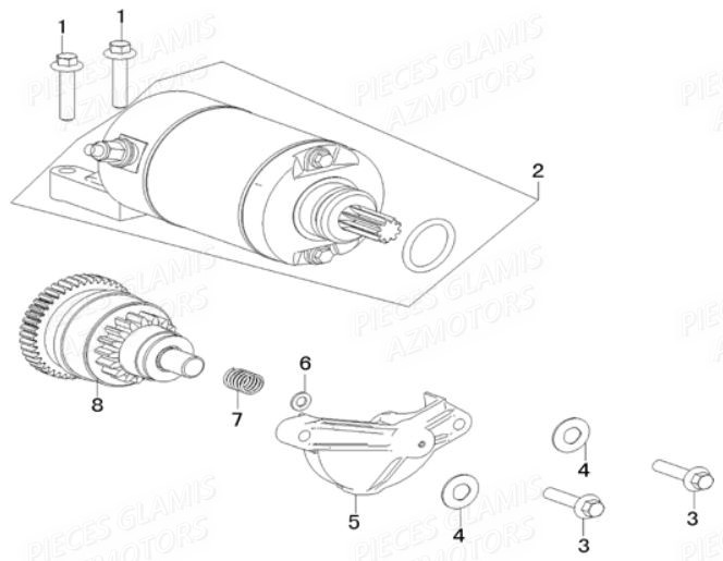 DEMARREUR GLAMIS GLAMIS G400