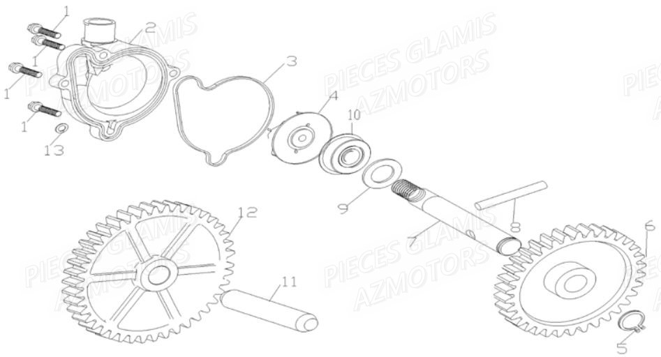 POMPE A EAU GLAMIS GLAMIS G400