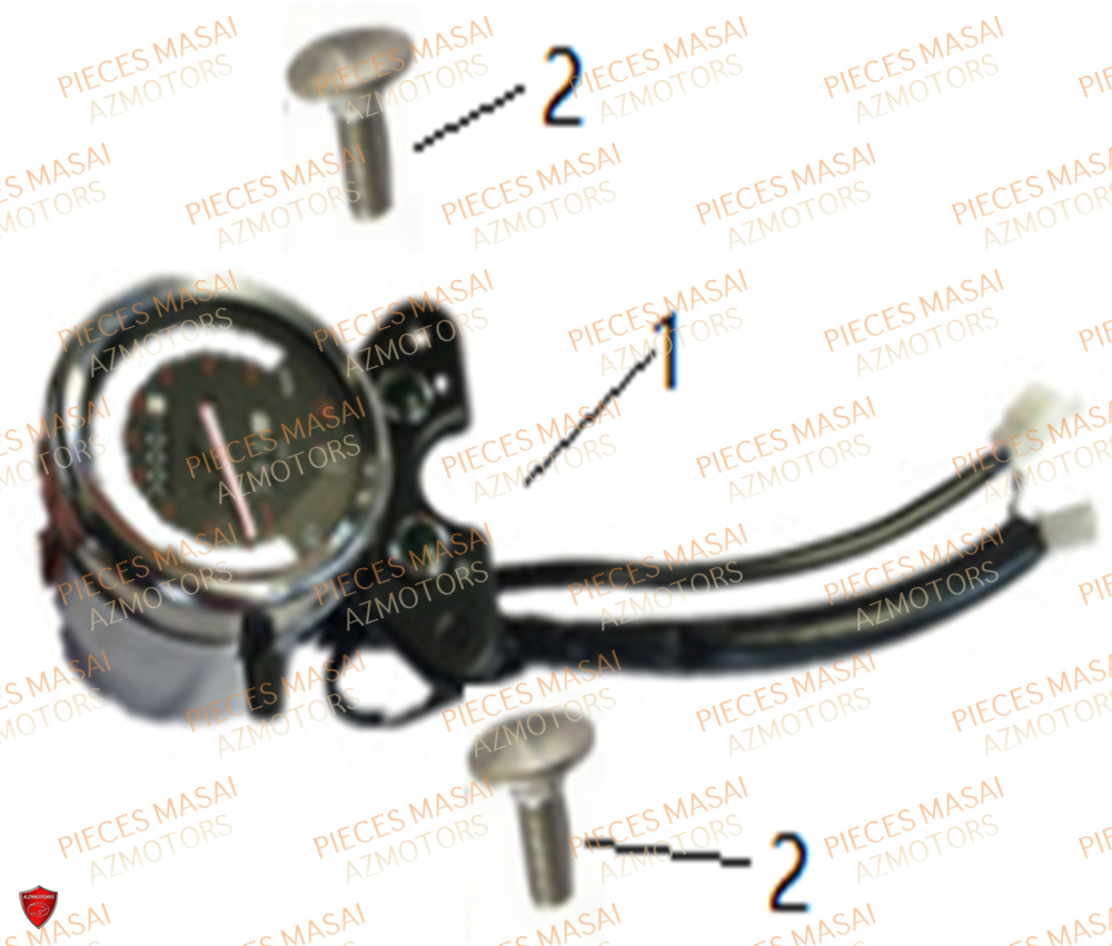 Compteur MASAI Pièces Moto GREYSTONE 125 E4