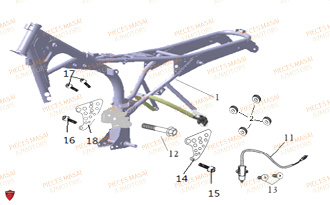 CHASSIS MASAI GREYSTONE 50