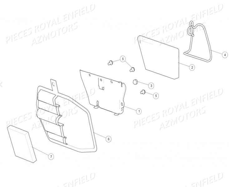 Outil ROYAL ENFIELD Pieces ROYAL_ENFIELD CONTINENTAL GT 650 TWIN (E4) (2019-2020)

