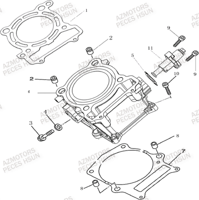 CYLINDRE HSUN H5