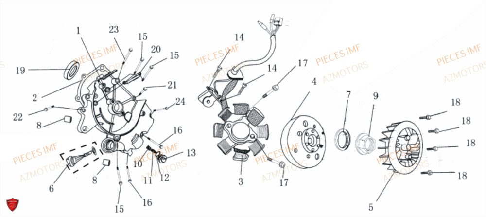 Carter Allumage AZMOTORS PIECES HIGHWAY EURO 5