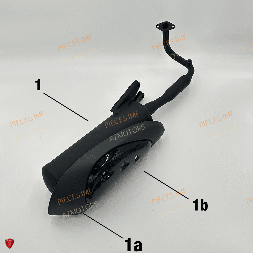 Echappement Complet AZMOTORS PIECES HIGHWAY EURO 5