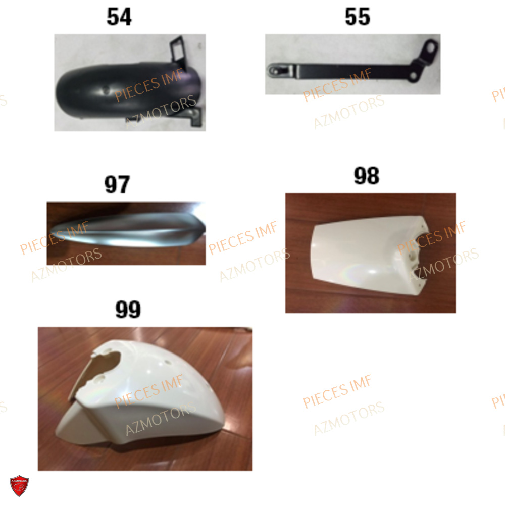 Garde Boue AZMOTORS PIECES HIGHWAY EURO 5