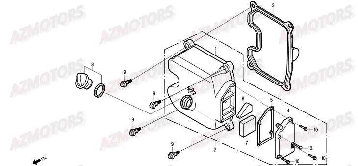 Element Filtrant DAELIM Pieces Scooter DAELIM History 125cc