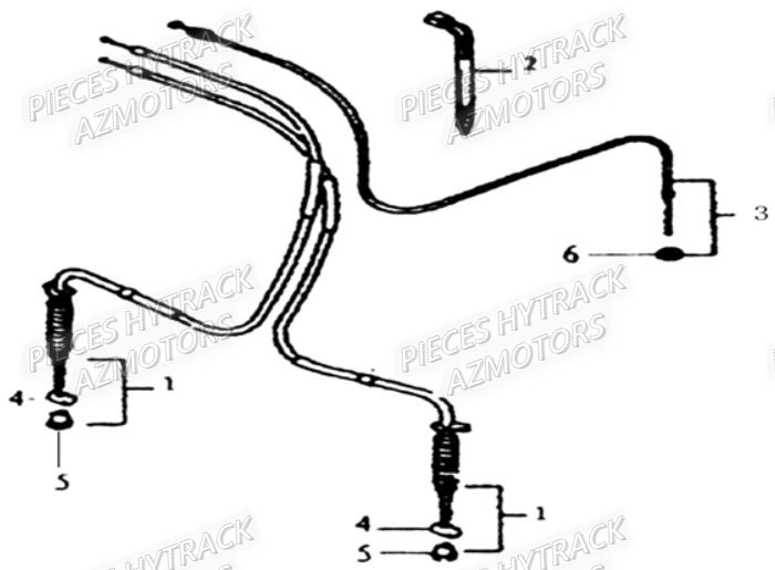 Cables HYTRACK Pieces Quad HY_100SX_[2014]