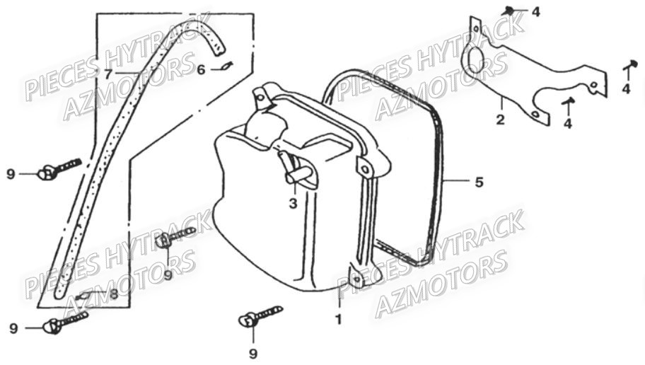 Cache Culbuteurs AZMOTORS Pieces Quad HY_100SX_[2014]