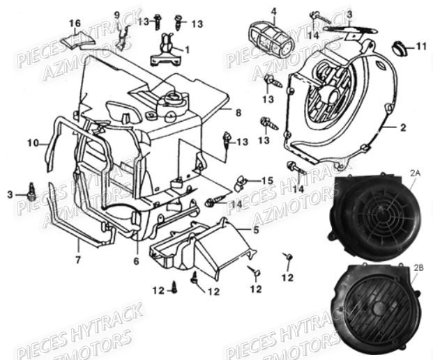Cache Ventilateur HYTRACK Pieces Quad HY_100SX_[2014]