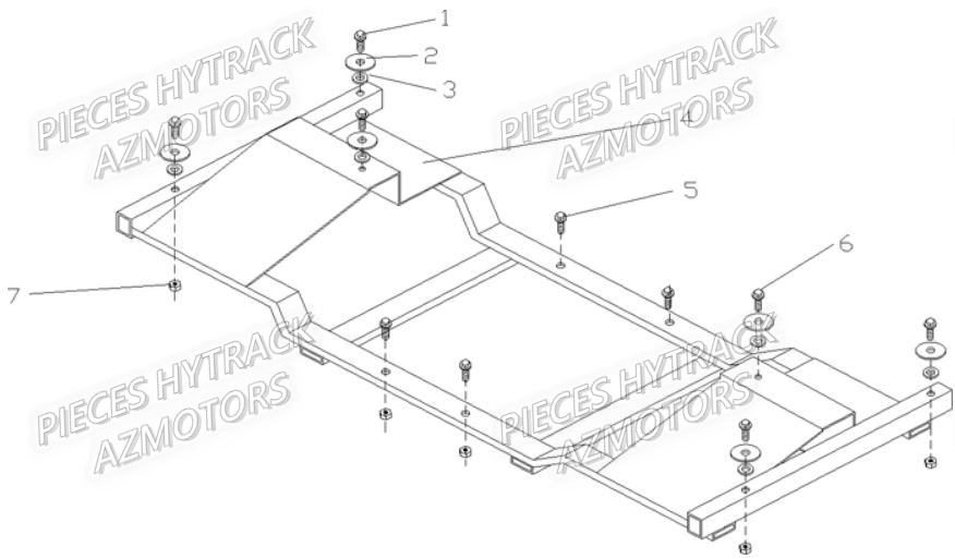Marche Pied HYTRACK Pieces Quad HY_100SX_[2014]