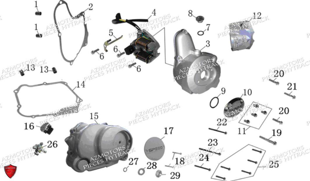 CACHES-CARTERS pour HY110 ST