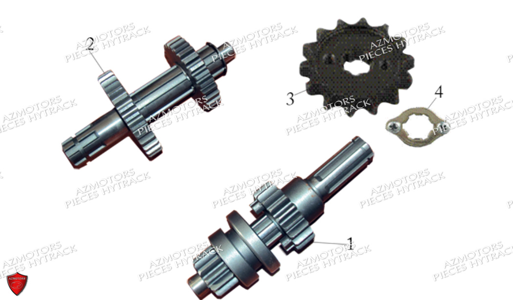 Transmission HYTRACK Pieces Origine Quad HY110_ST