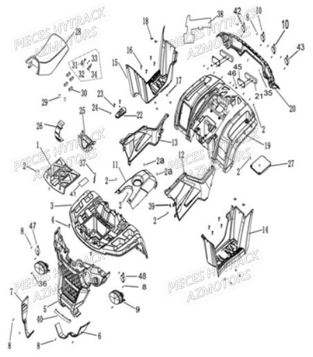 CARROSSERIE AZMOTORS HY170 ST