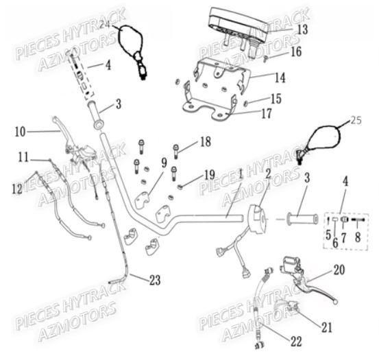GUIDON AZMOTORS HY170 ST