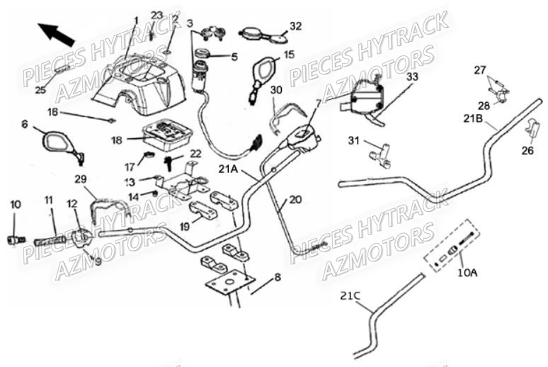 GUIDON AZMOTORS HY210