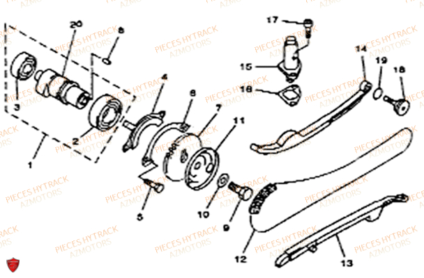 Distribution AZMOTORS Pièces Quad HY265H