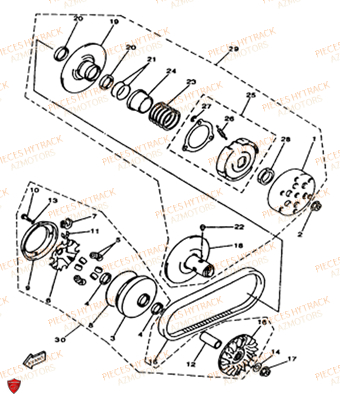 Variateur AZMOTORS Pièces Quad HY265H