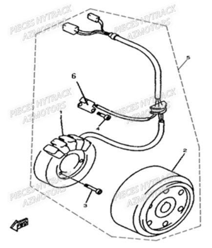 ALTERNATEUR AZMOTORS HY290 4X2 4X4