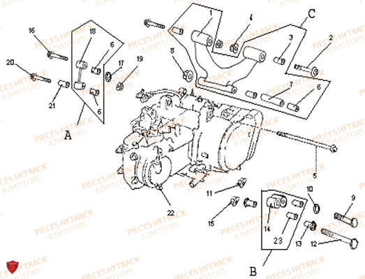 MOTEUR pour HY300-DEMON