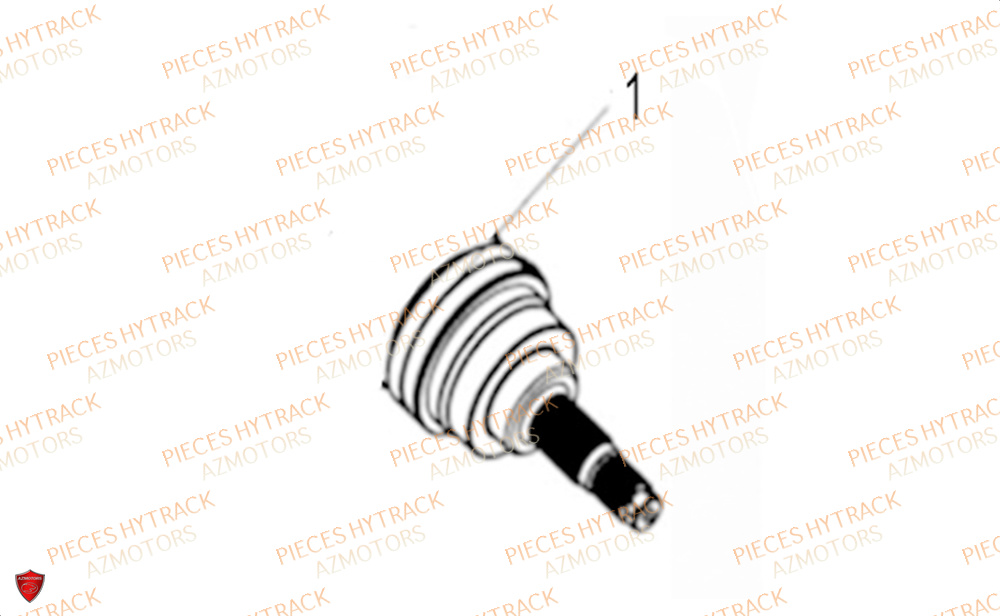 Cardan Avant HYTRACK Pièces Quad HY300X - 4x2