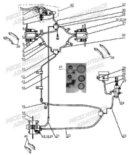 FREIN AZMOTORS HY310