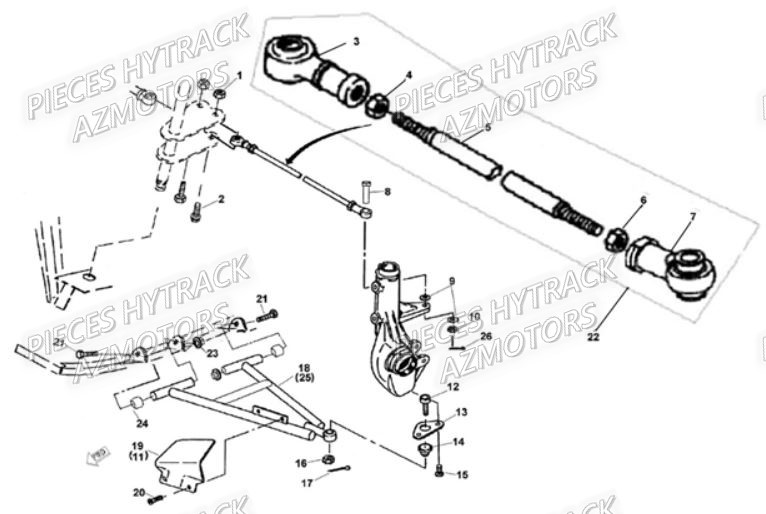 TRAIN AVANT AZMOTORS HY310