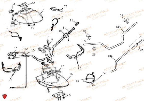 GUIDON AZMOTORS HY320