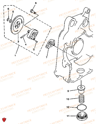 POMPE A HUILE AZMOTORS HY320