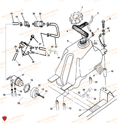 RESERVOIR AZMOTORS HY320