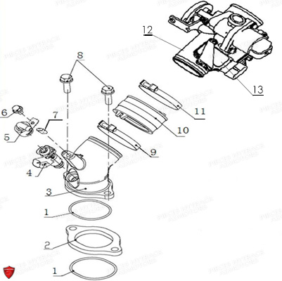 Systeme D Injection HYTRACK Pièces Quad HY410IS E4 4x2/4x4