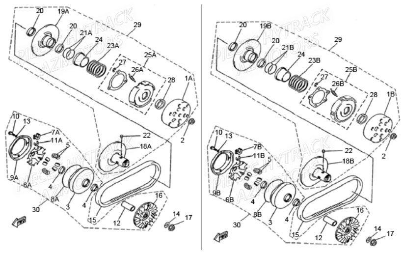 VARIATEUR pour HY410S