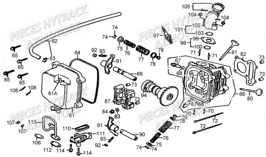 CULASSE HYTRACK Pieces HY 50 Avant-Juin-2006-piece-en-stock-origine-quad-hytrack-bougie-batterie-courroie-galets-carenage-ampoule-alternateur-alimentation-electrique-cable-de-freins-carburateur-carrosserie-avant-carrosserie-arriere-carter-moteur-droit-chassis-roue-plaquettes-de-frein-colonne-de-direction-culasse-cylindre-piston-embiellage-direction-avant-selle-echappement-filtre-a-air-marche-pied-poignees-suspension-variateur-transmission-kitchaine-enfant