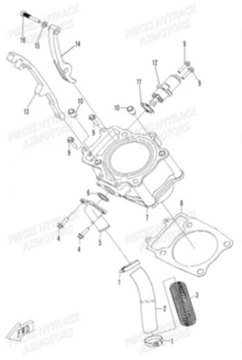 CYLINDRE AZMOTORS HY540STL E4