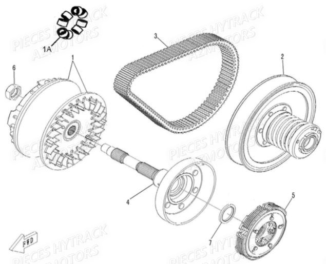 VARIATEUR AZMOTORS HY540STL E4