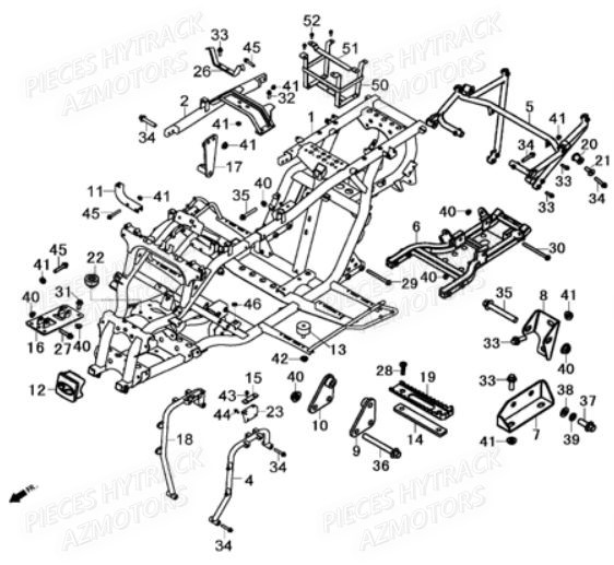 CHASSIS pour HY560