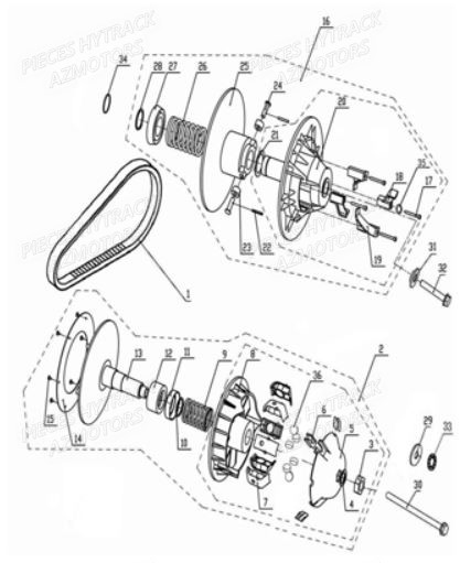 VARIATEUR AZMOTORS HY740STL