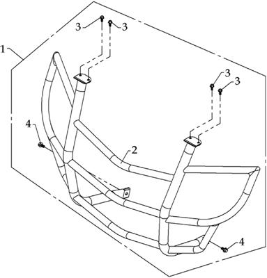 ACCESSOIRE   PARE BUFFLE AZMOTORS HY800L