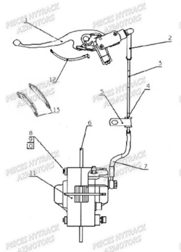 SYSTEME DE FREINAGE pour HY80XL