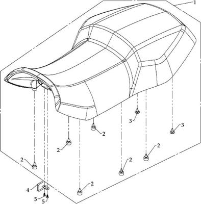 SELLE VERSION DE LUXE (EN OPTION) AZMOTORS HY810