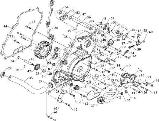 CARTER MOTEUR AZMOTORS HY810SL