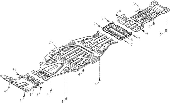 PLAQUES DE PROTECTION AZMOTORS HY810SL