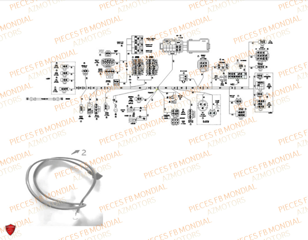 Faisceau FB MONDIAL Pieces IMOLA 50 EURO 5