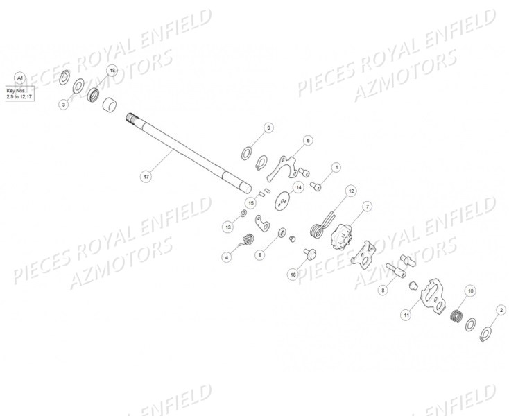 Selection ROYAL ENFIELD Pieces ROYAL_ENFIELD INTERCEPTOR 650 TWIN (E4) (2019)

